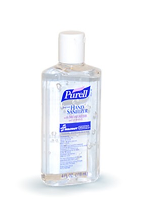 3143-0069 - PURELL® SKILCRAFT™ Advanced Hand Sanitizer Gel - 4 fl oz Flip Cap Bottle 