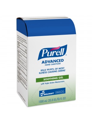 3143-0072 - PURELL® SKILCRAFT™ Advanced Hand Sanitizer Soothing Gel - 1000 mL NXT Refill 