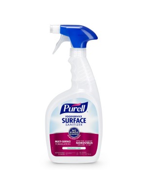 3800-0002 - PURELL® Foodservice Surface Sanitizer - 32 fl oz Capped Bottle with Spray Trigger in Pack