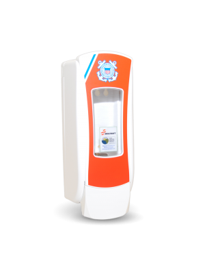 3141-0067 - GOJO® SKILCRAFT® ADX-12™ Dispenser - White Featuring U.S. Coast Guard Graphics